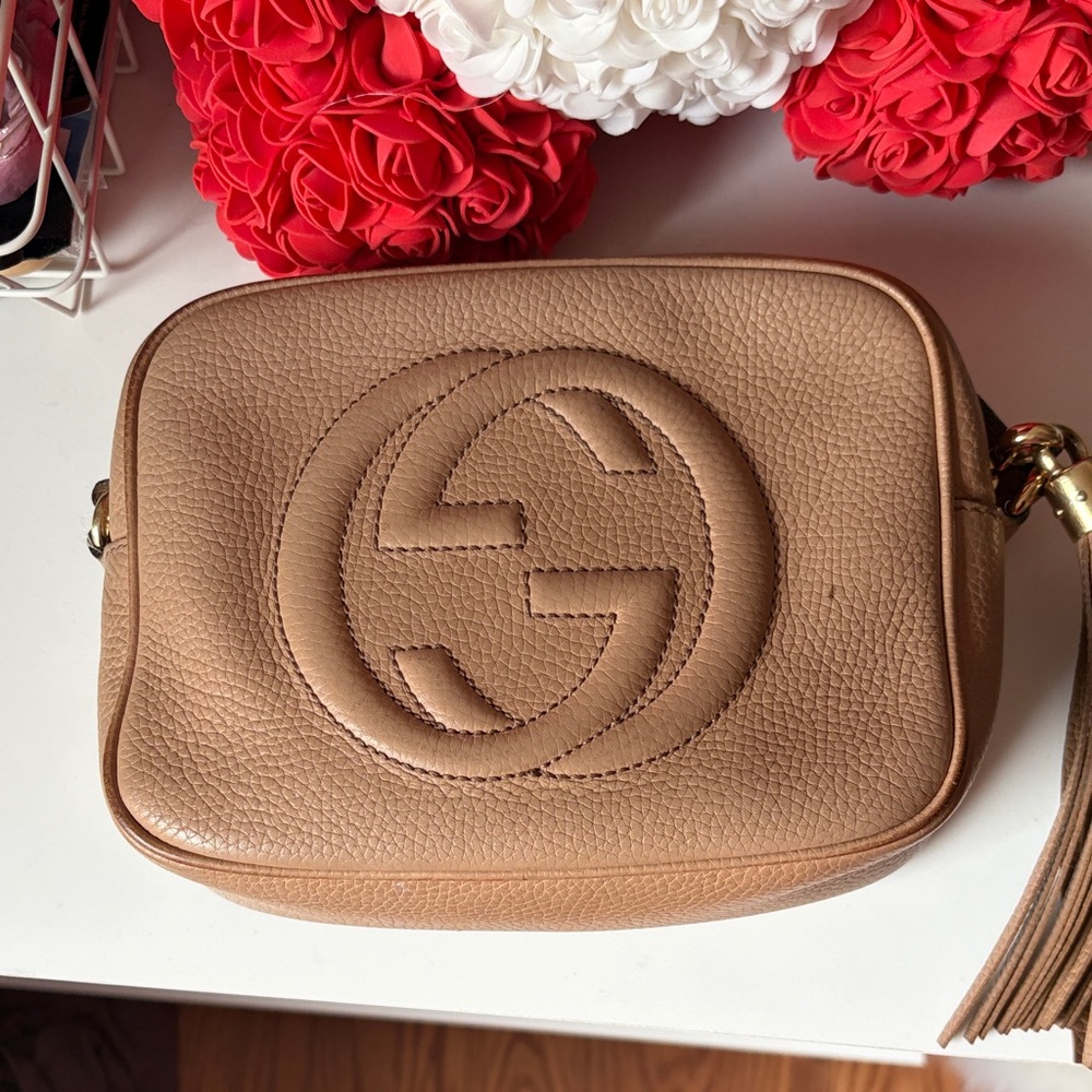 Gucci Tan Crossbody Bag